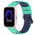 For Amazfit Pop Pro / Lime Green+Blue