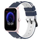 For Amazfit Pop Pro / Midnight Blue + White