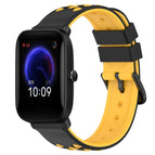 For Amazfit Pop / Black+Yellow