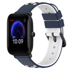 For Amazfit Pop / Midnight Blue + White
