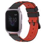 For Garmin Venu SQ / Black+Red