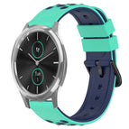 For Garminmove Luxe / Lime Green+Blue