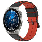 For Huawei Watch GT3 Pro 43mm / Black+Red