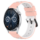 For Huawei Watch GT3 42mm / Pink+White