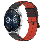 For Huawei Watch GT3 42mm / Black+Red