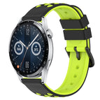 For Huawei Watch GT3 42mm / Black+Lime Green