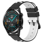 For Huawei Watch GT2 42mm / Black+White
