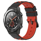 For Huawei Watch 2 / Black+Red