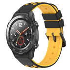 For Huawei Watch 2 / Black+Yellow