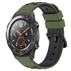 For Huawei Watch 2 / Army Green + Black