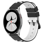 For Samsung Galaxy Watch4 40mm / Black+White