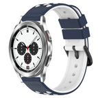 For Samsung  Galaxy Watch4 Classic 42mm / Midnight Blue + White