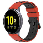 For Samsung Galaxy Watch Active2 40mm / Red+Black