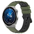 For Huawei Watch GT3 Pro 46mm / Army Green + Black