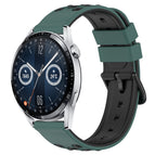 For Huawei Watch GT3 46mm / Olive Green+Black