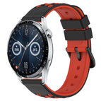 For Huawei Watch GT3 46mm / Black+Red