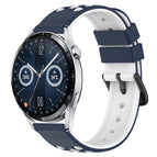 For Huawei Watch GT3 46mm / Midnight Blue + White