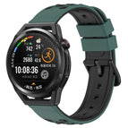 For Huawei Watch GT Runner / Olive Green+Black