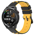 For Huawei Watch GT Runner / Black+Yellow