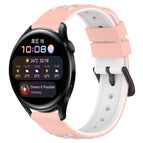For Huawei Watch 3 / Pink+White