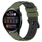 For Huawei Watch 3 / Army Green + Black