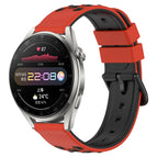 For Huawei Watch 3 Pro / Red+Black