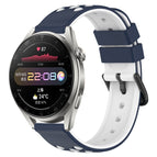 For Huawei Watch 3 Pro / Midnight Blue + White