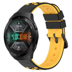 For Huawei Watch GT 2E / Black+Yellow