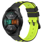 For Huawei Watch GT 2E / Black+Lime Green