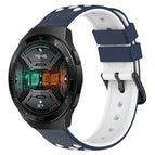 For Huawei Watch GT 2E / Midnight Blue + White