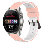 For Huawei Watch 3 Pro New / Pink+White