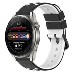 For Huawei Watch 3 Pro New / Black+White