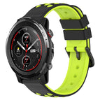 For Amazfit 3 / Black+Lime Green