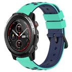 For Amazfit 3 / Lime Green+Blue
