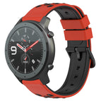 For Amazfit GTR 47mm / Red+Black