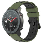 For Amazfit GTR 47mm / Army Green + Black