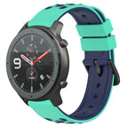 For Amazfit GTR 47mm / Lime Green+Blue