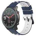 For Amazfit GTR 47mm / Midnight Blue + White