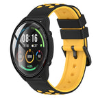 For Xiaomi MI Watch Color / Black+Yellow