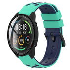 For Xiaomi MI Watch Color / Lime Green+Blue