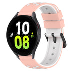 For Samsung Galaxy Watch5 44mm / White+Black