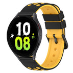 For Samsung Galaxy Watch5 40mm / Black+Red