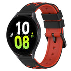 For Samsung Galaxy Watch5 Pro 45mm / Black+White