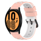 For Samsung Galaxy Watch4 40mm / White+Black