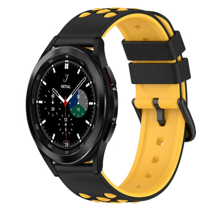 22mm Two-Color Silicone Watch Band, For Samsung Galaxy Watch4 40mm, For Samsung  Galaxy Watch4 Classic 42mm