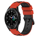 For Samsung  Galaxy Watch4 Classic 42mm / Black+Lime Green