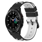 For Samsung  Galaxy Watch4 Classic 46mm / Pink+White
