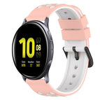 For Samsung Galaxy Watch Active2 40mm / White+Black