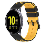 For Samsung Galaxy Watch Active2 44mm / Black+Red