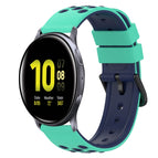 For Samsung Galaxy Watch Active2 44mm / Army Green + Black